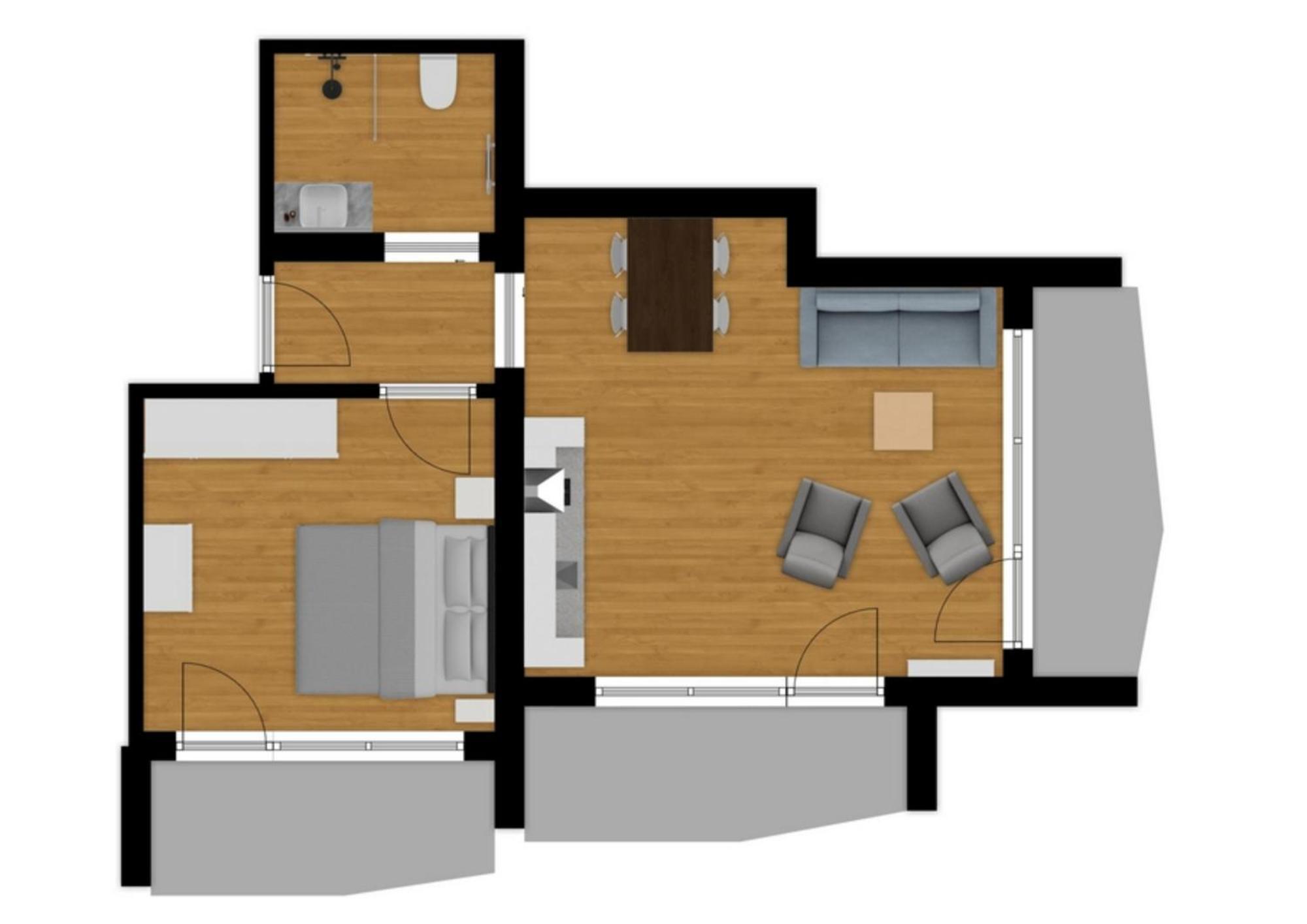 Herzblut Wohlfuehl Appartements Oetz Room photo